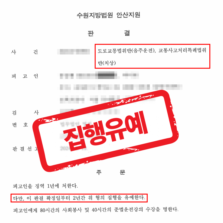 음주 전력 2회 이후 음주운전 교통사고, 실형 위기에서 집행유예로 선처 받은 사례 — 음주운전 전문 변호사의 실전 변론